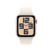 Apple Watch SE (2.Gen) GPS 40mm Aluminium Polarstern S/M...
