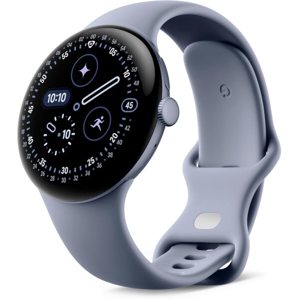 Google Pixel Watch 4 (LTE) 45mm Satin Moonstone mit Sportarmband Moonstone