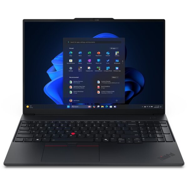 Lenovo ThinkPad E16 G3 Ultra 7 255H 1TB/32GB schwarz Arc Graphics 140T Win11 Pro (2025)