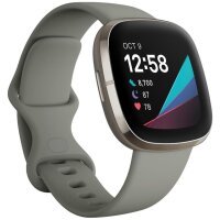 Fitbit Sense silber/salbeigrau