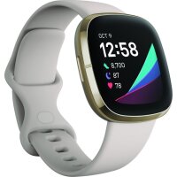 Fitbit Sense gold/weiß