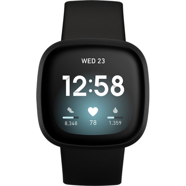 Fitbit Versa 3 schwarz