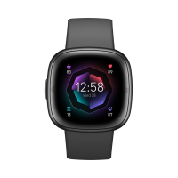 Fitbit Sense 2 Aktivitäts-Tracker nachtgrau...