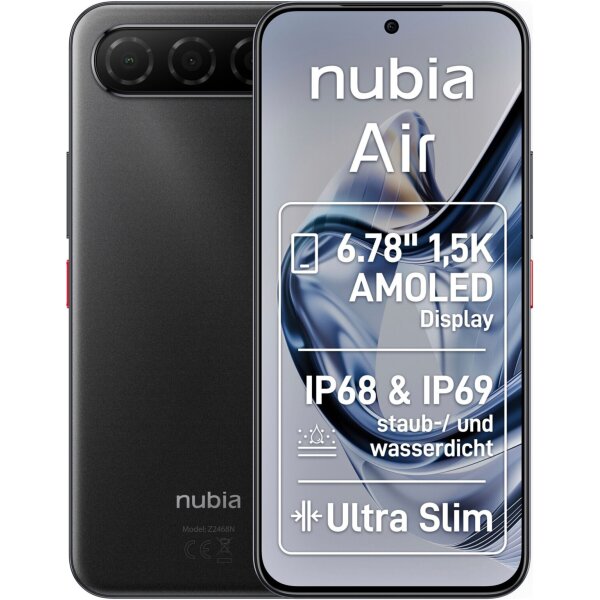 ZTE Nubia Air 256GB/8GB Titanium Black