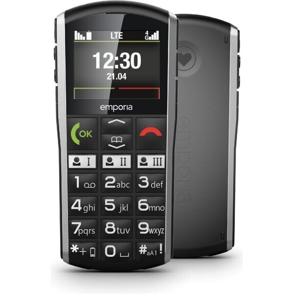 Emporia Simplicity LTE V3 schwarz silber